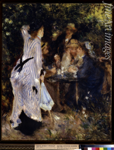 Renoir Pierre Auguste - Im Garten (In der Gartenlaube des Moulin de la Galette)
