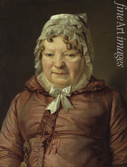 Waldmüller Ferdinand Georg - Portrait of the Mother of Captain von Stierle-Holzmeister