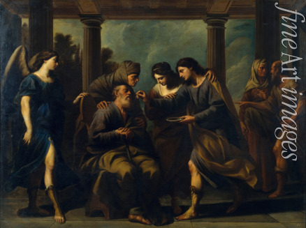 Vaccaro Andrea - Tobias Healing His Father's Blindness