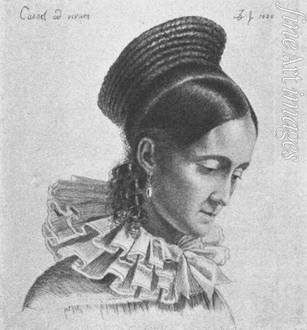 Grimm Ludwig Emil - Charlotte Amalie Hassenpflug