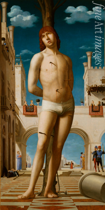 Antonello da Messina - Der heilige Sebastian