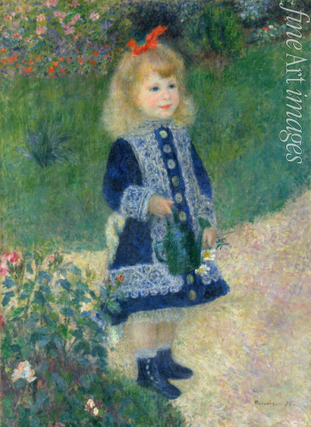 Renoir Pierre Auguste - A Girl with a Watering Can