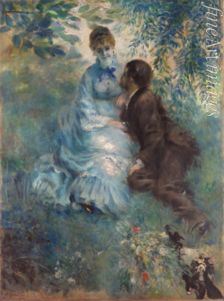 Renoir Pierre Auguste - Die Verliebten (Idyll)