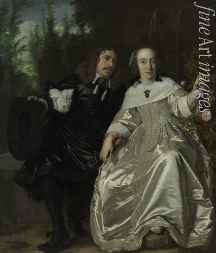 Helst Bartholomeus van der - Abraham del Court und seine Frau Maria de Kaersgieter