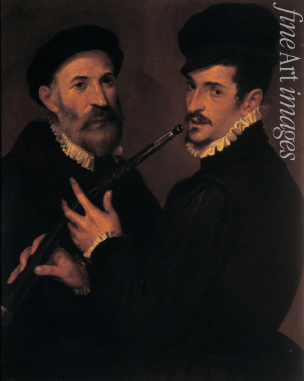Passerotti (Passarotti) Bartolomeo - Double portrait of musicians