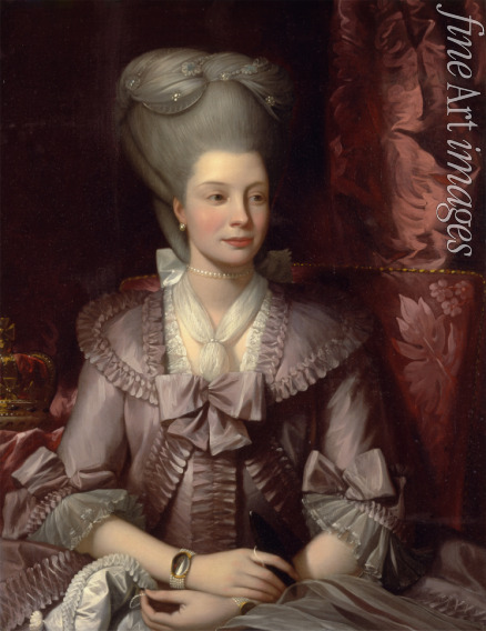 West Benjamin - Queen Charlotte of the United Kingdom (1744-1818)