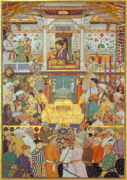 Bichitr - Shah-Jahan. (From: Padshahnama, or Chronicle of the King of the World)