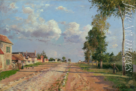 Pissarro Camille - Route de Versailles, Rocquencourt