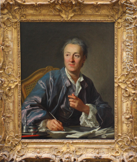Van Loo Louis Michel - Portrait of Denis Diderot (1713-1784)