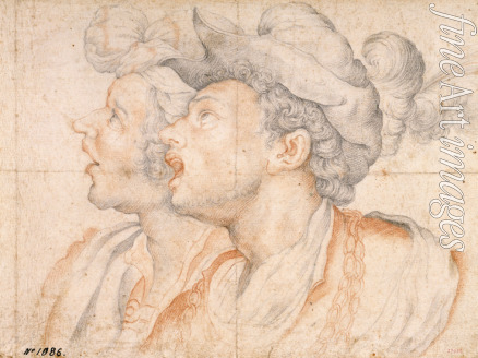 Procaccini Camillo - Two Youths' Heads