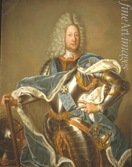 Argunov Ivan Petrovich - Portrait of Boris Petrovich Sheremetev (1652–1719)