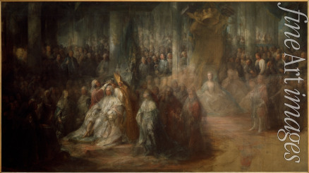 Pilo Carl Gustaf - The Coronation of King Gustav III of Sweden