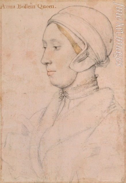 Holbein Hans der Jüngere - Queen Anne Boleyn