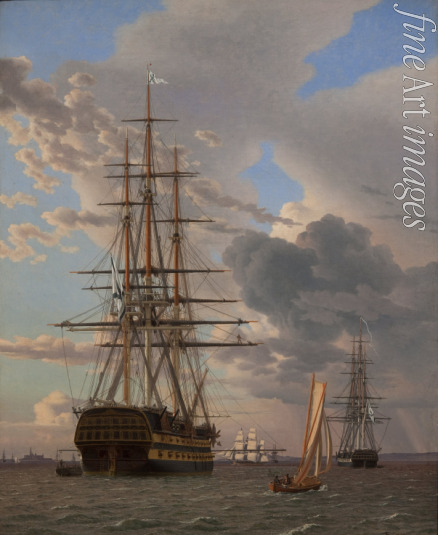 Eckersberg Christoffer-Wilhelm - The Russian Ship of the Line 