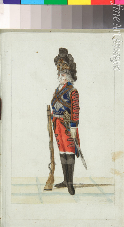 Geissler Christian Gottfried Heinrich - Offizier des Garde-Kavallerie-Regiments