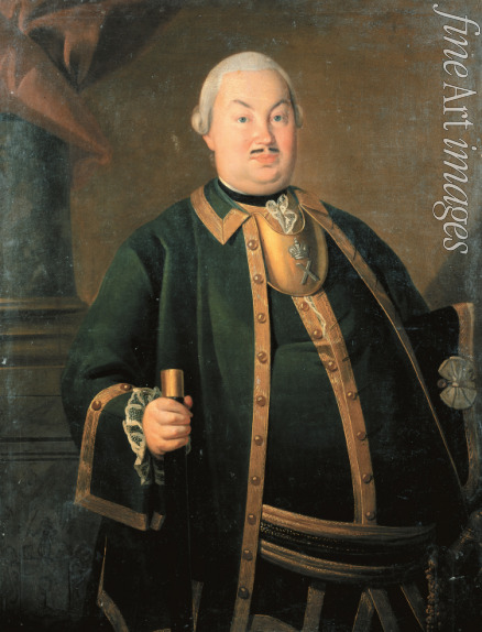 Christineck Carl Ludwig Johann - Porträt von General Fjodor Berchman