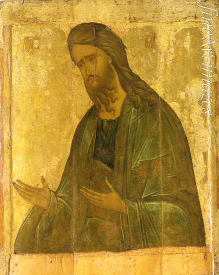 Rubljow Andrei (Schule) - Der Heilige Johannes der Täufer