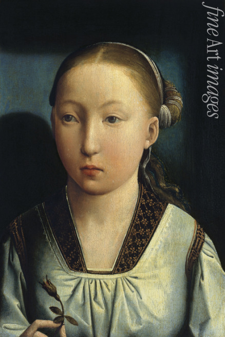Juan de Flandes - Porträt von Katharina von Aragón