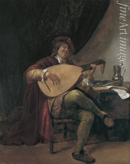 Steen Jan Havicksz - Self-Portrait playing the Lute