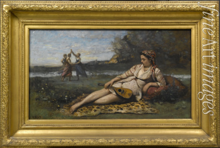 Corot Jean-Baptiste Camille - Young Women of Sparta (Jeunes filles de Sparte)
