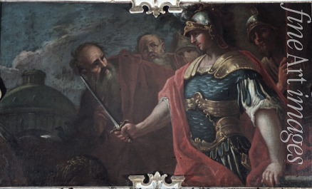 Retti Livio - Alexander der Große durchtrennt den Gordischen Knoten