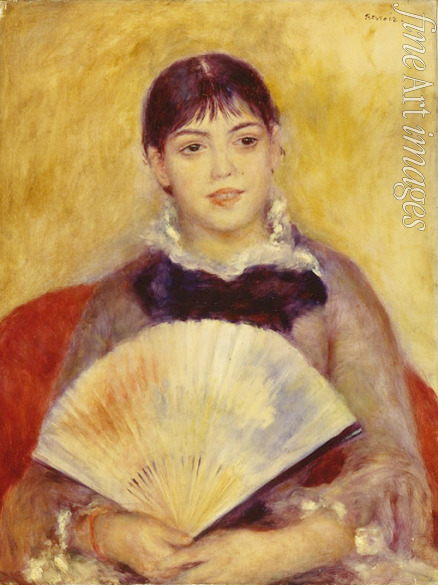 Renoir Pierre Auguste - Mädchen mit Fächer