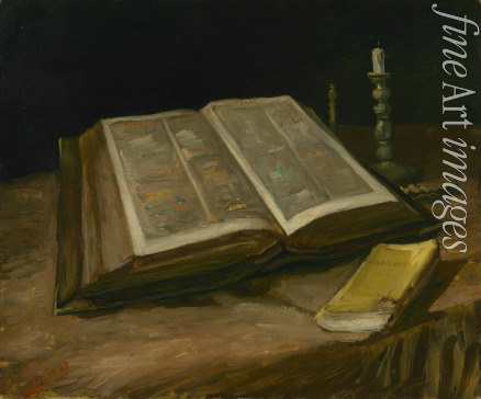 Gogh Vincent van - Still Life with Open Bible