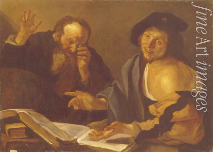 Baburen Dirck (Theodor) van - Heraklit und Demokrit