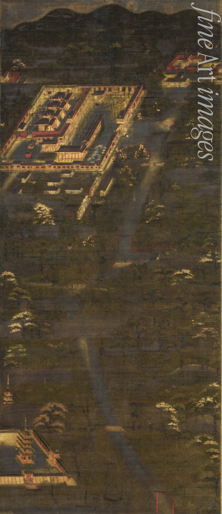 Anonymous - Kasuga Grand Shrine Mandala. Hanging scroll