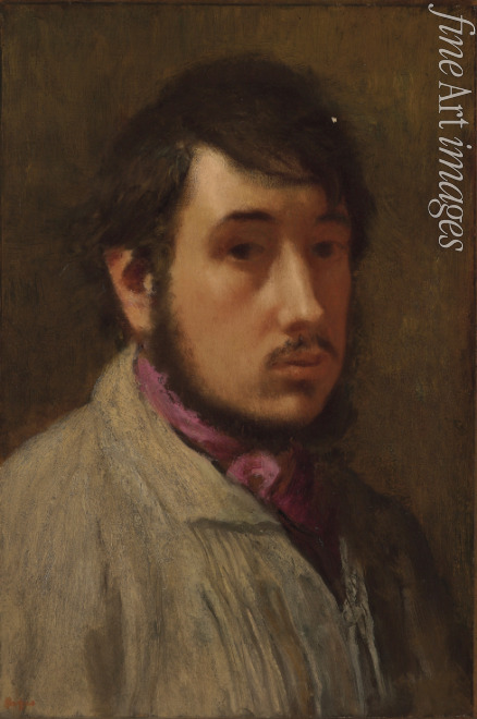 Degas Edgar - Selbstbildnis