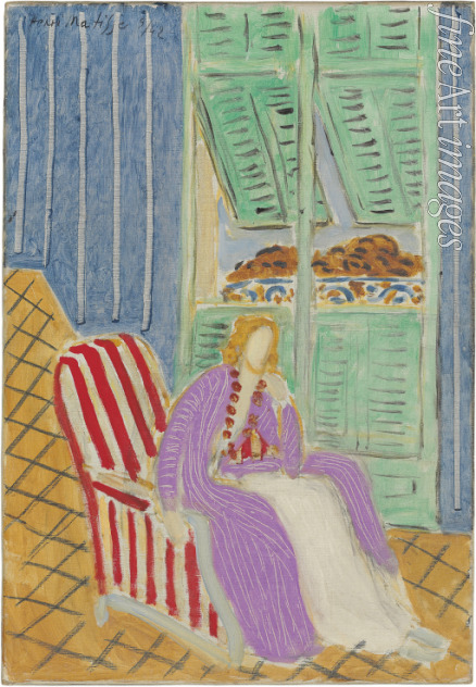 Matisse Henri - La robe violette