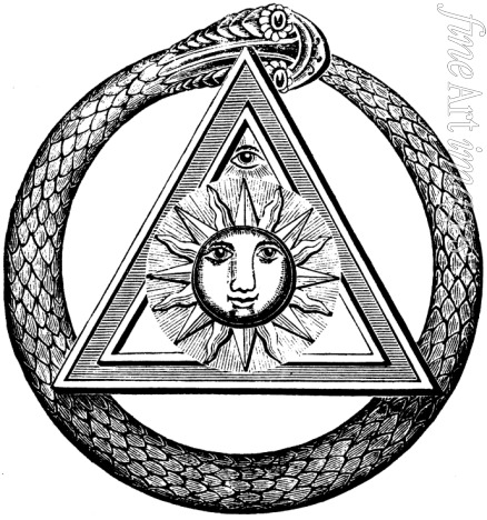 Yarker John - Snake and Eye (from The Kneph. Official Journal of the Antient and Primitive Rite of Masonry)