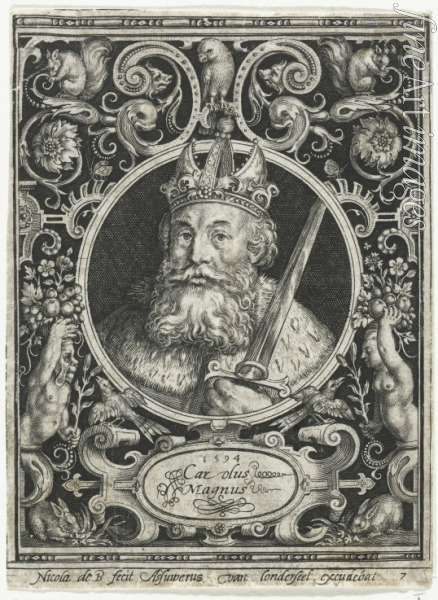 Bruyn Nicolaes de - Karl der Große, König der Franken
