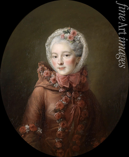 Drouais François-Hubert - Portrait of Princess Natalya Petrovna Galitzine (1741-1837)