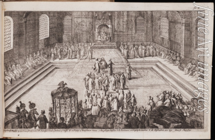 Hooghe Romeyn de - A scene at the royal court of Tsar Alexis Mikhailovich