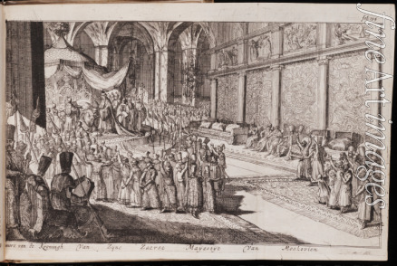 Hooghe Romeyn de - A scene at the royal court of Tsar Alexis Mikhailovich