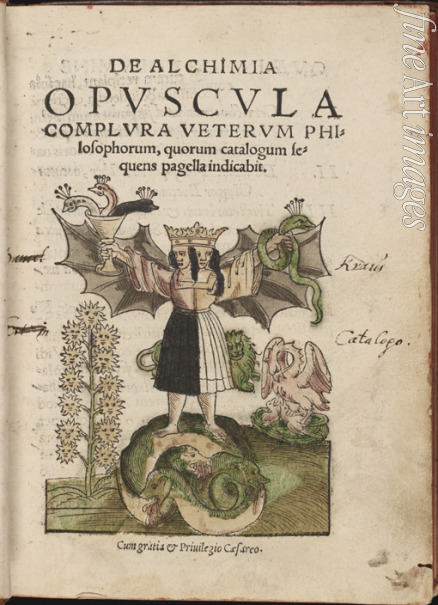 Jacob Cyriacus - De Alchimia opvscvla complvra vetervm philosophorum