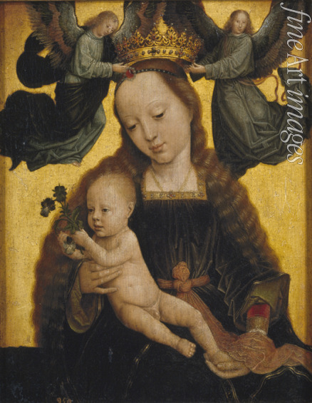 David Gerard - Madonna mit Kind und Engeln