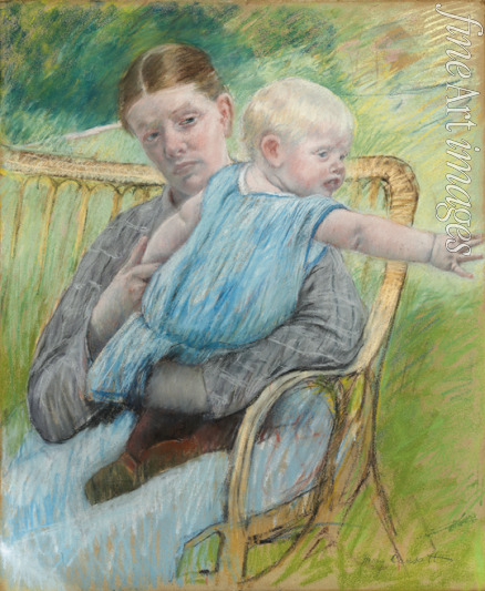 Cassatt Mary - Mathilde Holding Baby