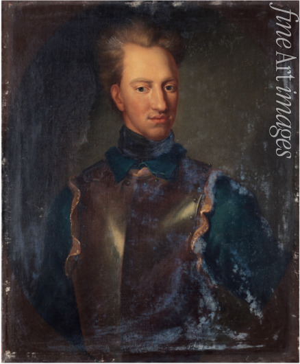 Krafft David von - Portrait of the King Charles XII of Sweden (1682-1718)