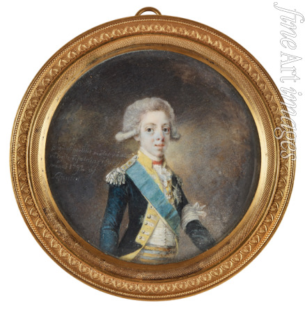 Lafrensen Niclas - Porträt von Gustav IV. Adolf von Schweden (1778-1837)