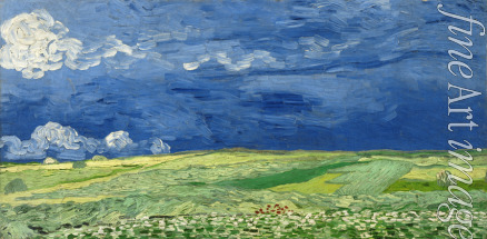Gogh Vincent van - Weizenfeld unter einem Gewitterhimmel