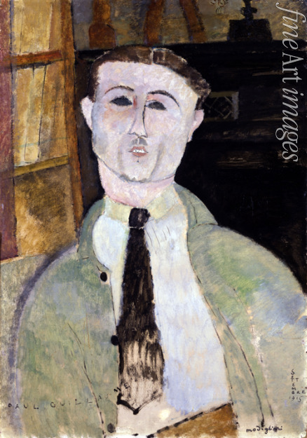 Modigliani Amedeo - Porträt von Paul Guillaume (1891-1934)