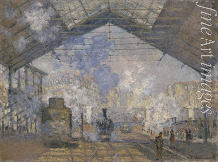 Monet Claude - Der Gare Saint Lazare