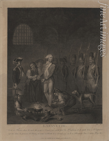 Morland George - Marquis de La Fayette im Gefängnis in Olmütz