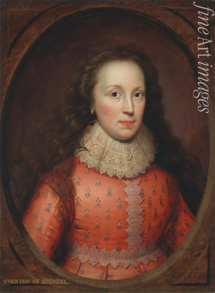 Janssens van Ceulen Cornelis - Alethea Howard, 13th Baroness Furnivall, Countess of Arundel (1585-1654), née Lady Alethea Talbot