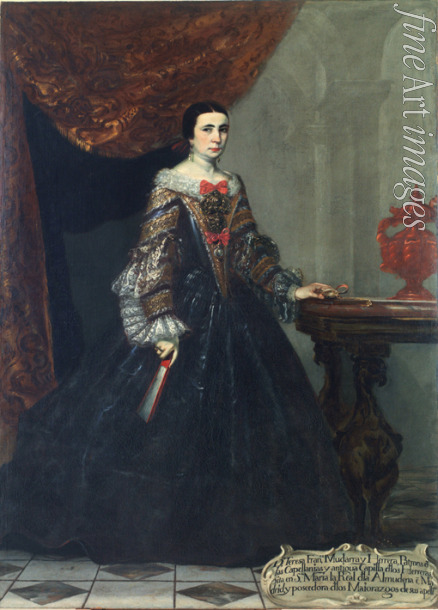 Coello Claudio - Portrait of Teresa Francisca Mudarra y Herrera