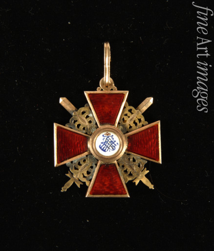 Orders decorations and medals - Badge of the Order of Saint Anna, Third Class