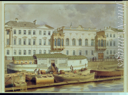 Premazzi Ludwig (Luigi) - Naryschkin-Palast an der Fontanka in Sankt Petersburg