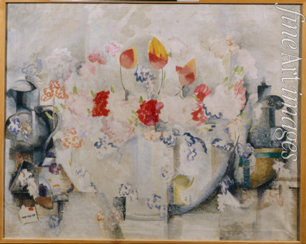 Exter Alexandra Alexandrowna - Vase mit Blumen